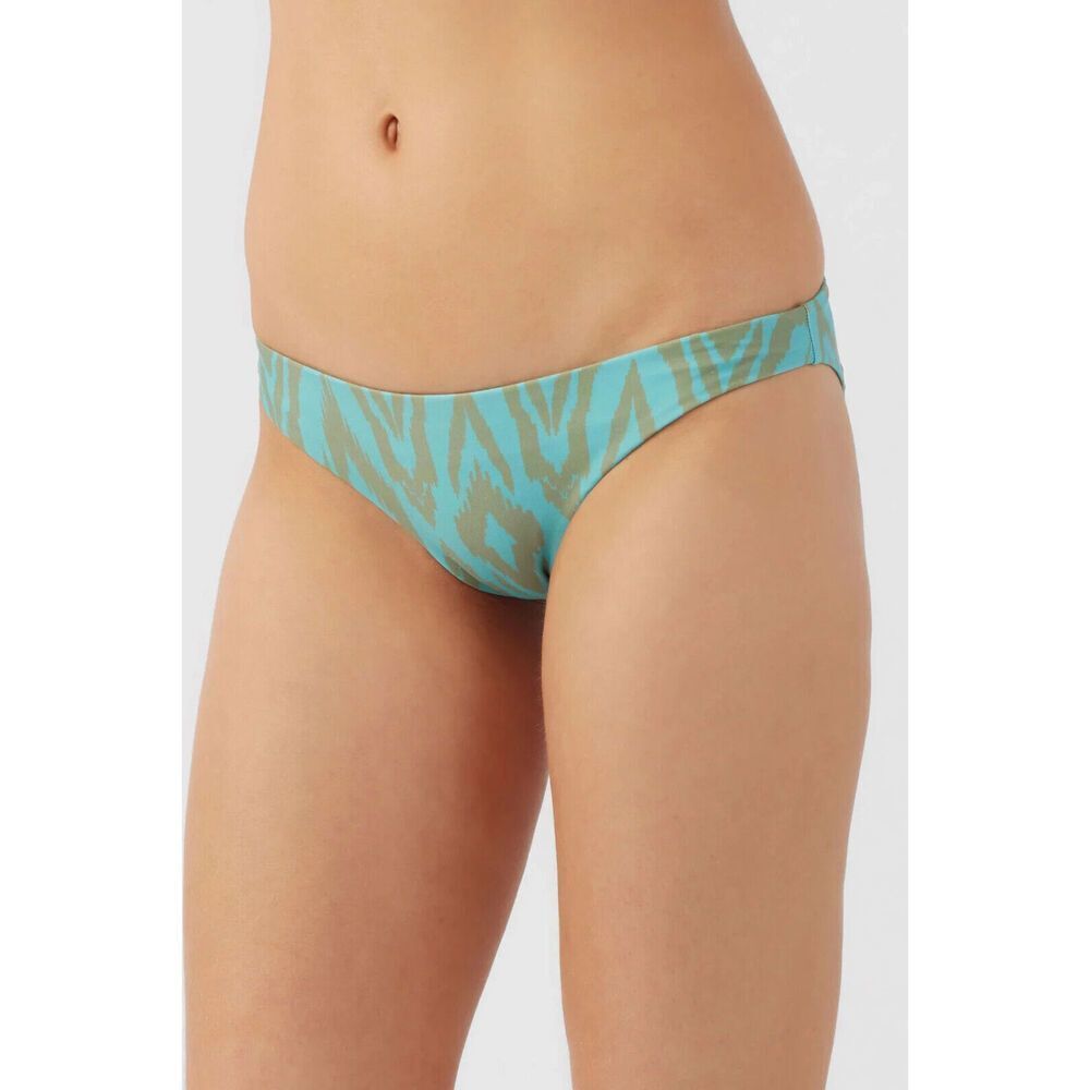 O'Neill Isabella Ikat Rockley Bottoms Women's Large Blue Stretch Swimwear ERK354 - Picture 4 of 15